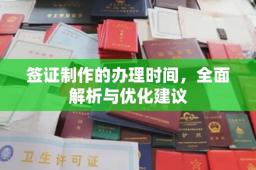 城子河签证制作的办理时间，全面解析与优化建议